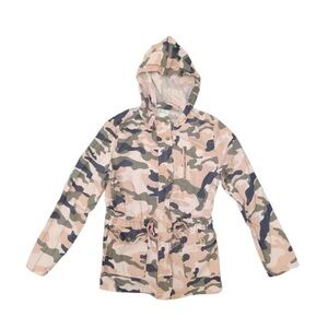 Camouflage Hooded Women's Jacket